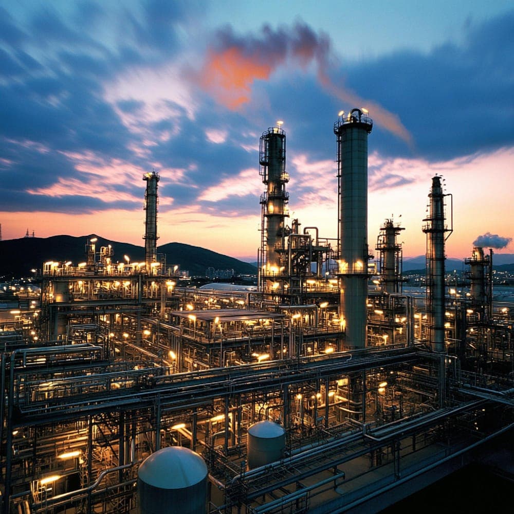 Campo de paneles solares fotovoltaicos — sector energía