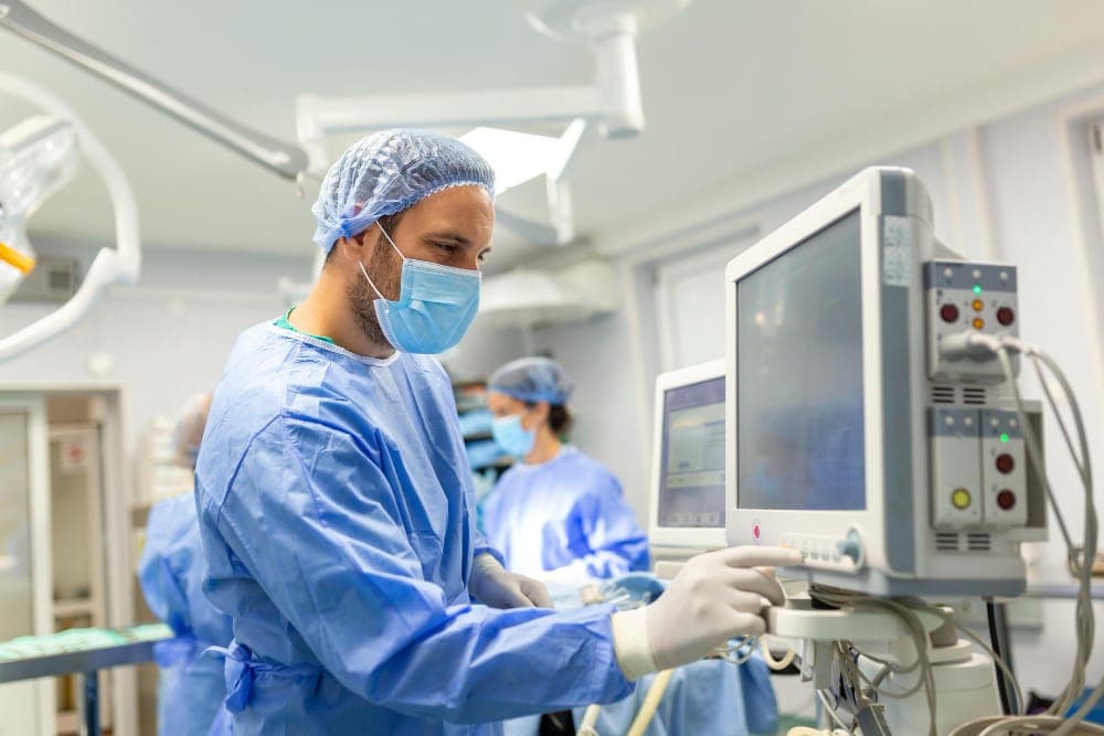 Medical staff in hospital environment